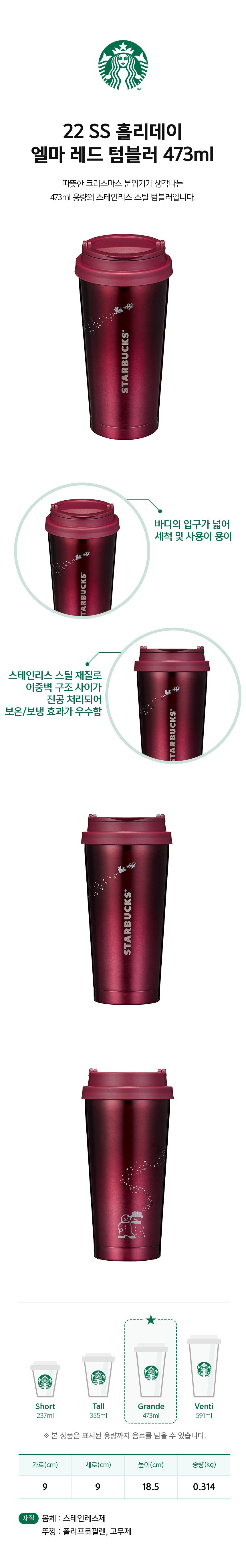 Starbucks Korea 2023 Cherry Blossom Korean Limited Cold Cup & Tumbler MD