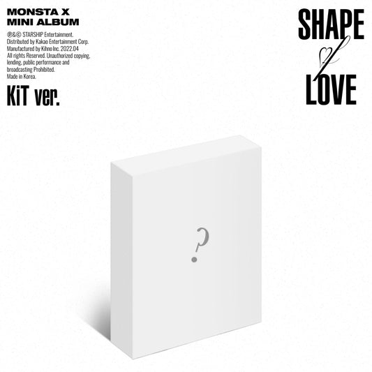Kakao M MONSTA X - SHAPE of LOVE [JEWEL CASE VER.] (11th Mini