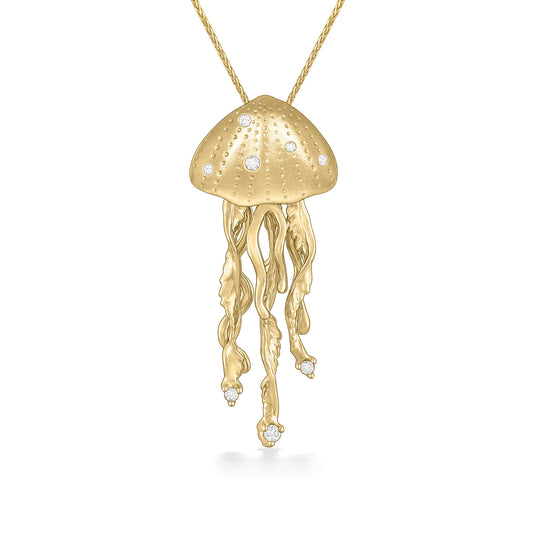 Les Néréides Colourful Jellyfish Post Earrings