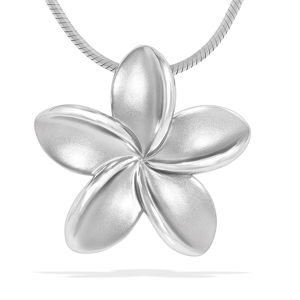 Plumeria Flower Pearl Necklace – Coastal Sea Treasures