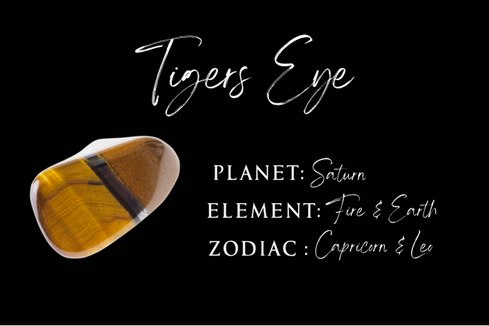 Tigers Eye, Crystal for beginners, zodiac pairings and ruling planet 