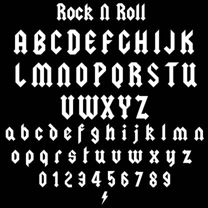 Rock 'N' Roll Hexagon Personalised Engagement Ring Box Mysticum Luna