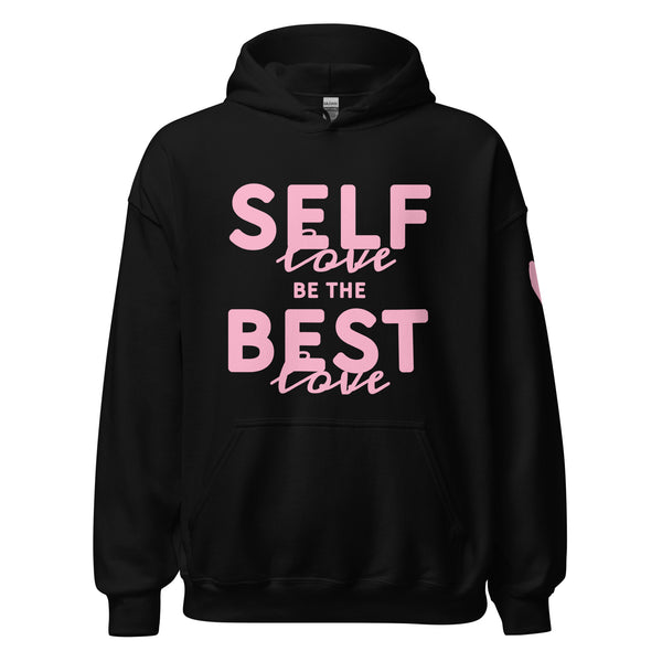 Love Yourself- Self Love Hoodie with sleeve design