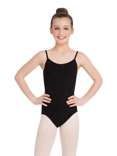 3532C Camisole Leotard w/ Clear Transition Straps - Girls – Ms