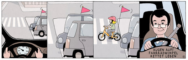 Fahrradwimpel - Tipps für mehr Sicherheit & Sichtbarkeit - StrawPoll