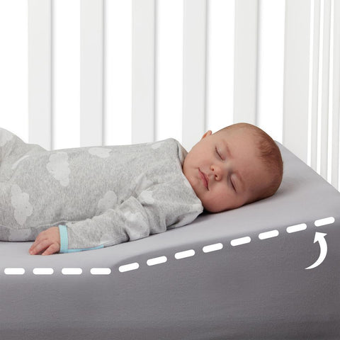 Baby Reflux Side Sleeping Pillow Inclined Wedge Soft Pillow – Qundak