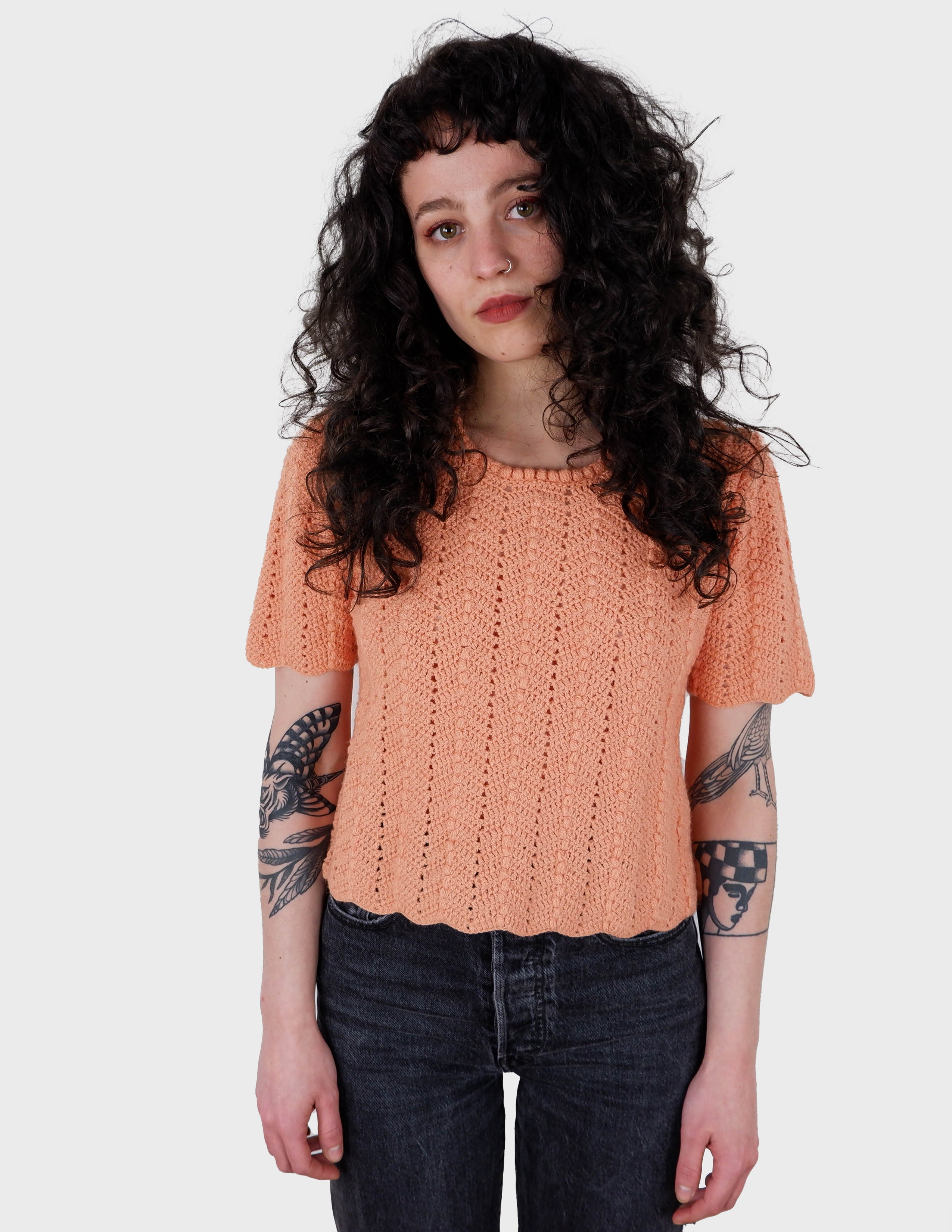 Image of Vintage 80s 90s boho handmade shirt | XS