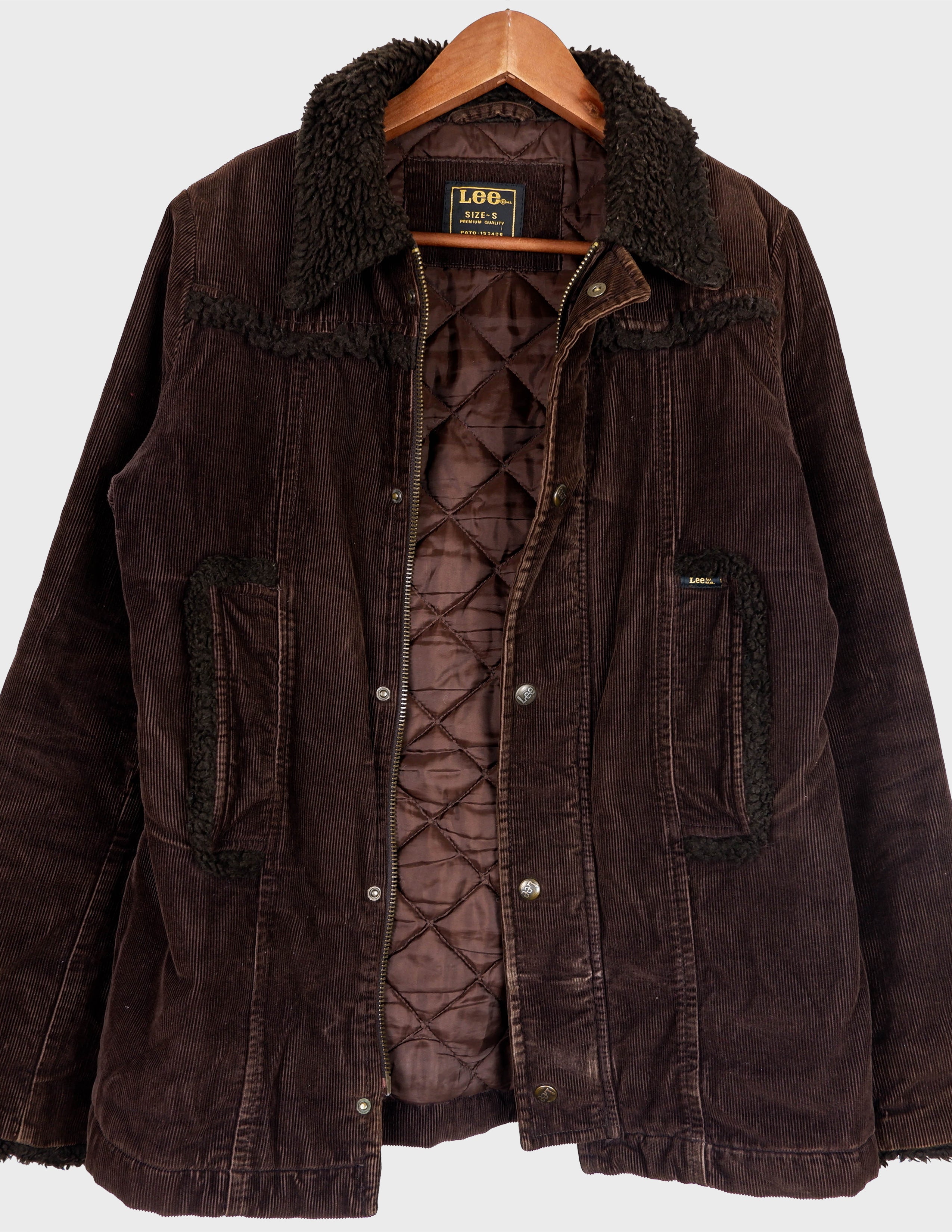 残りわずか victim corduroy riders jacket brown Mサイズ www