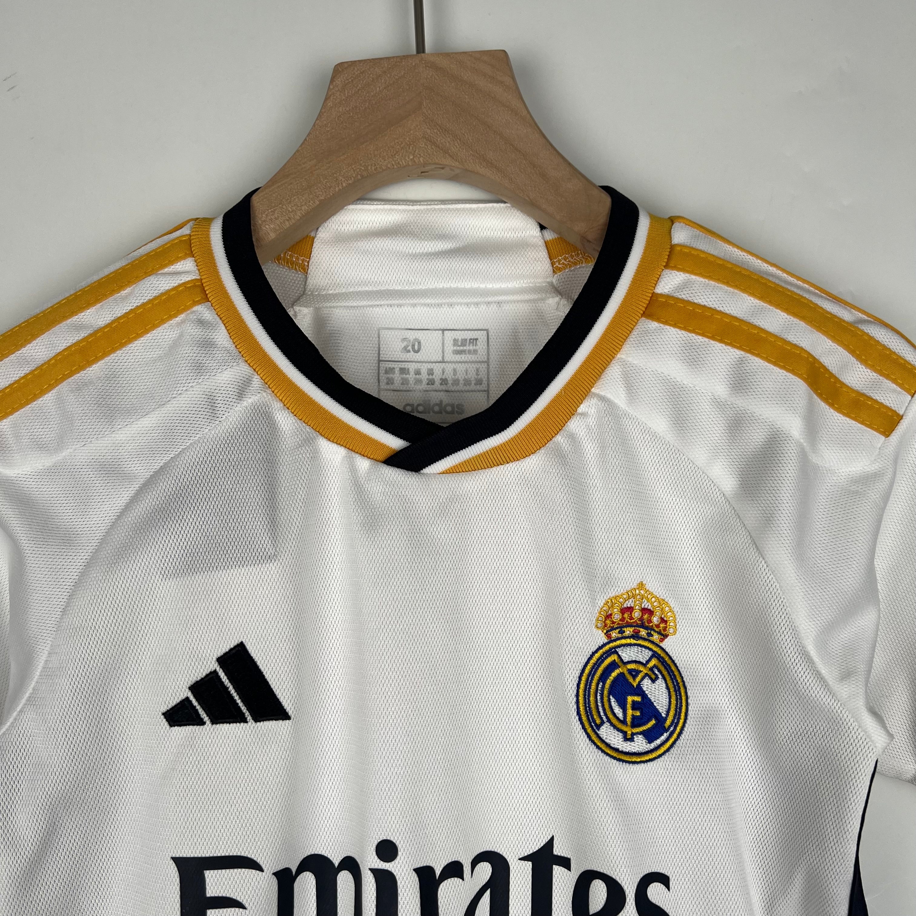 Adidas Real Madrid Home Jersey 23/24 - White - Size S