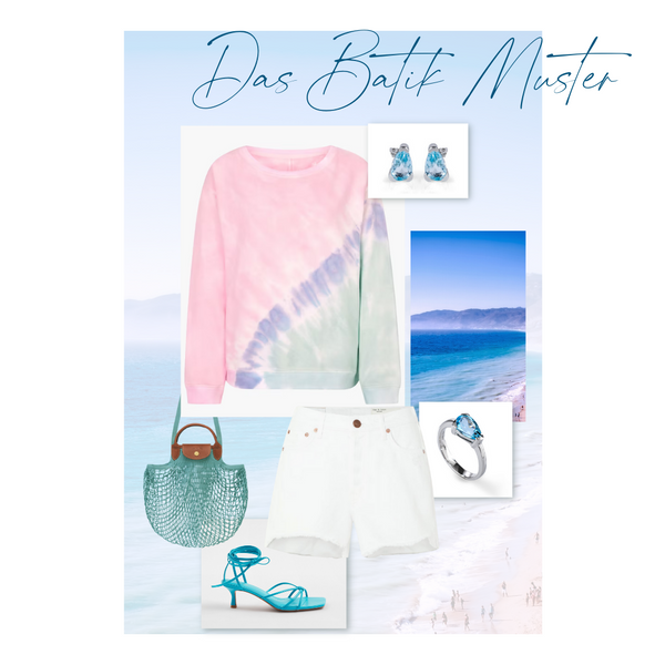 Sommer Fashion und Schmuck Trends - Das Batik Muster