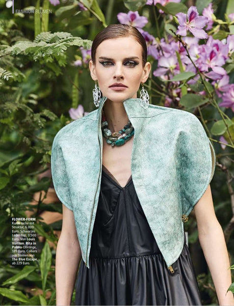 the blue escape jewerly - Feature in Madonna Magazin - März 2024