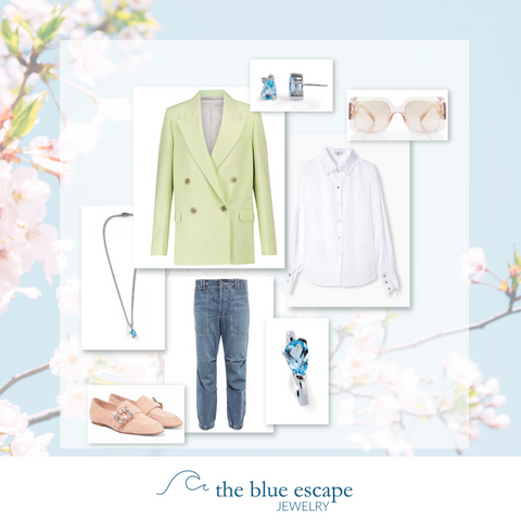 the blue escape jewelry - Pastelltöne - Looks für den Frühling