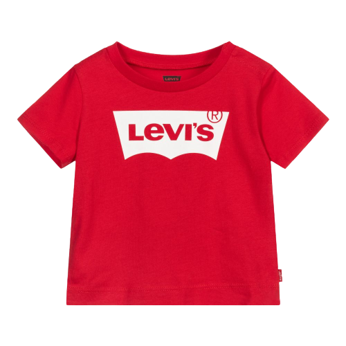 LEVIS UNISEX LOGO TSHIRT RED - Jellyrolls Kidswear