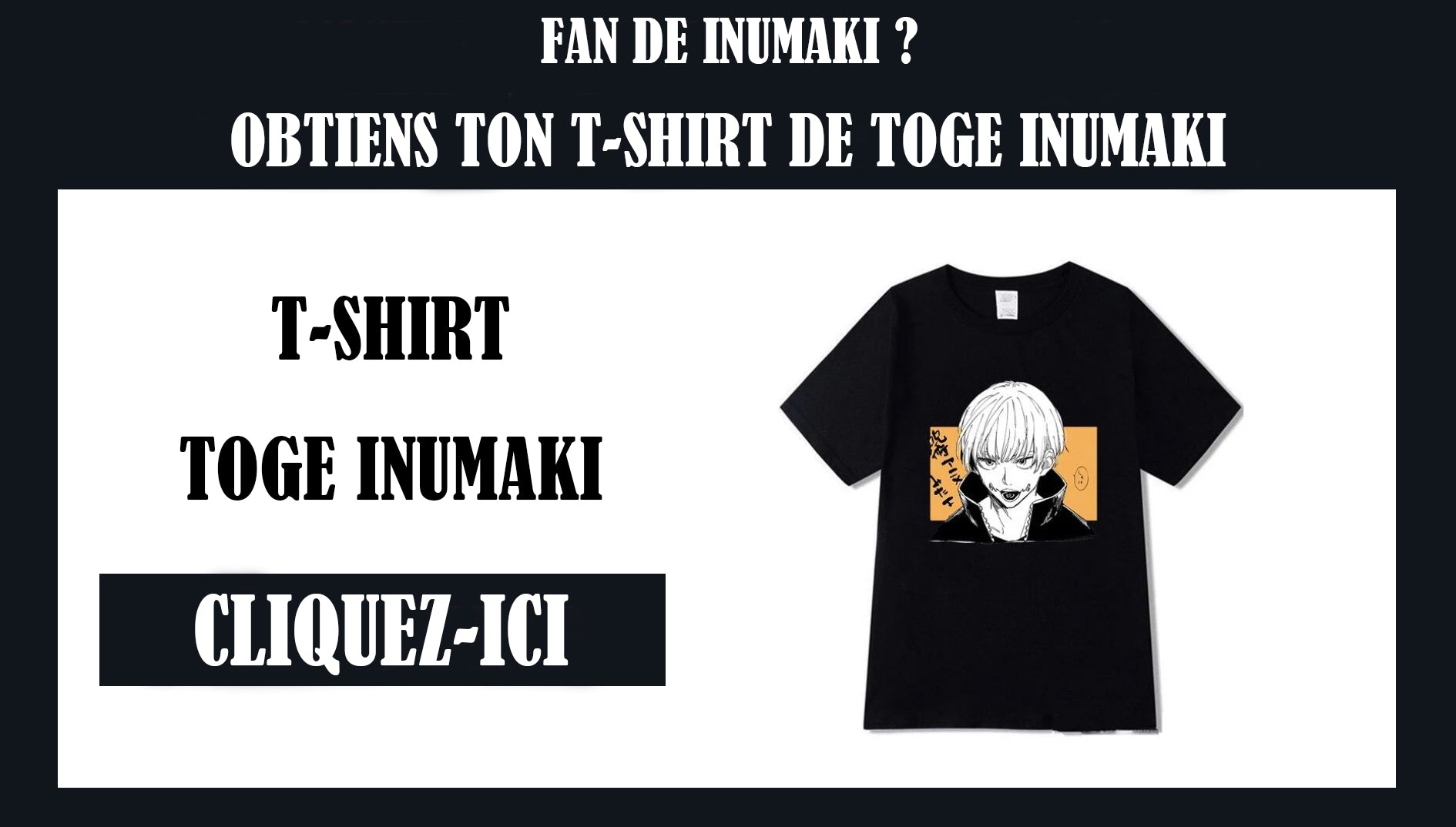 t shirt toge inumaki