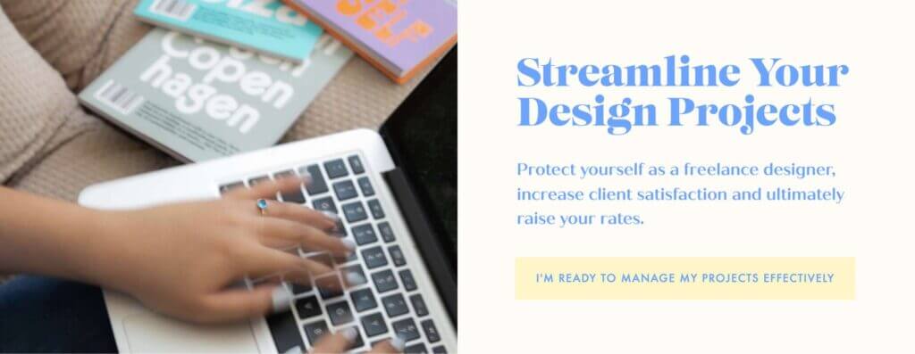 Streamline your design projects signup