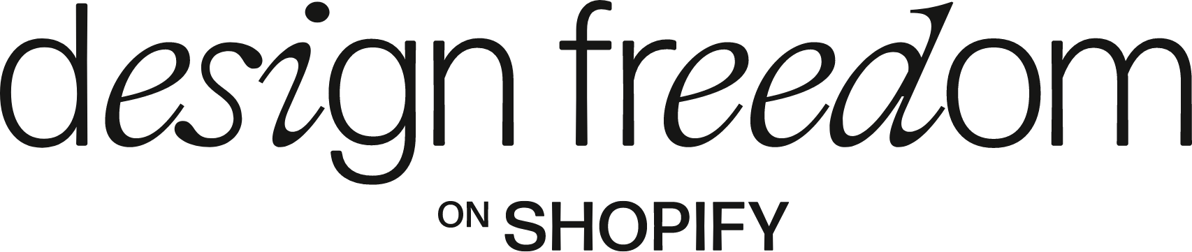 Design Freedom on Shopify logo