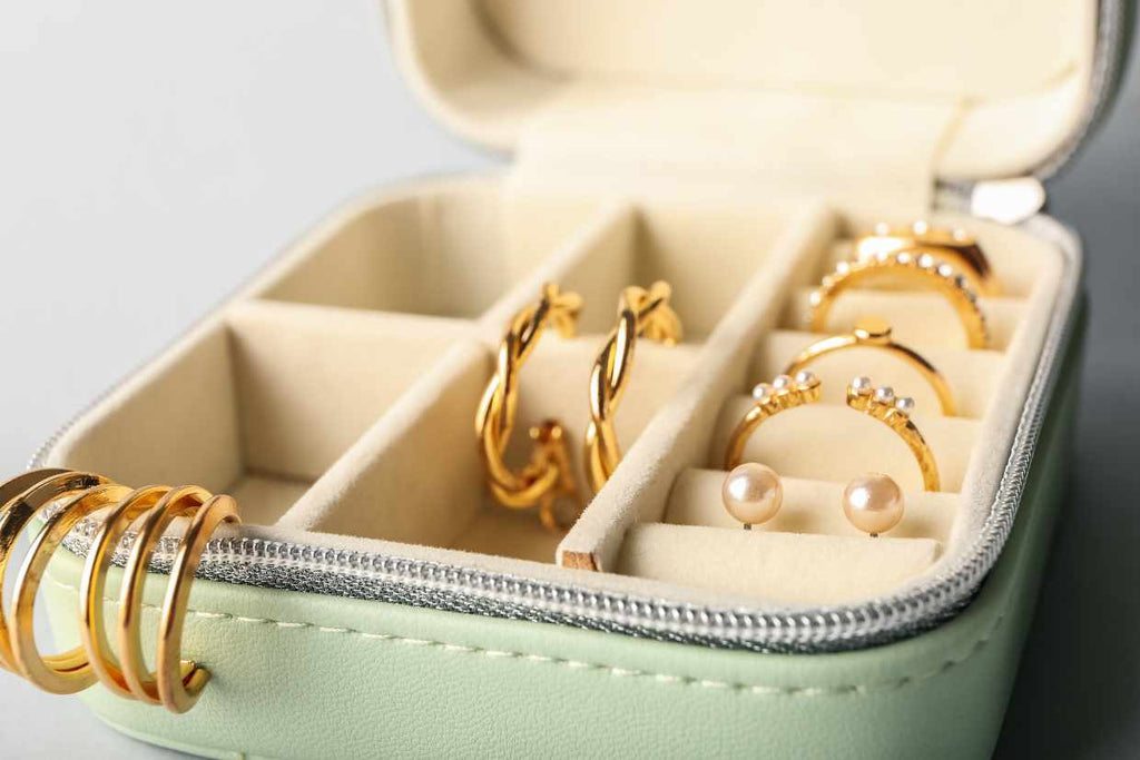 Gold Jewellery box