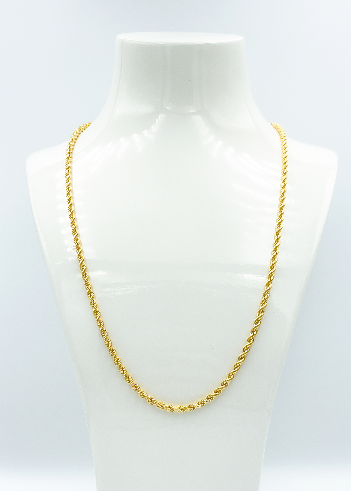 7 pawn gold chain