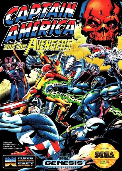 captain america and the avengers sega genesis