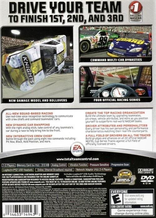 nascar 06 total team control pc