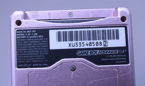 GBA SP Model AGS-101