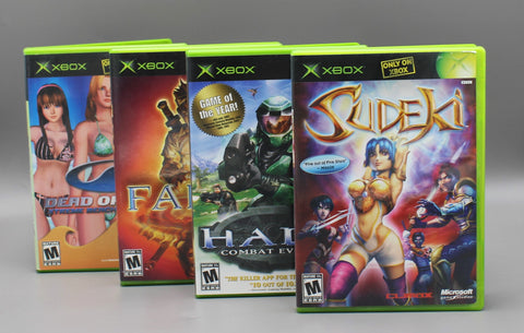 Microsoft Xbox Original Video Game Collection Page