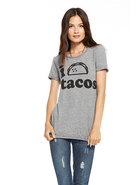 CHASER Taco Time Tee - dainty lion