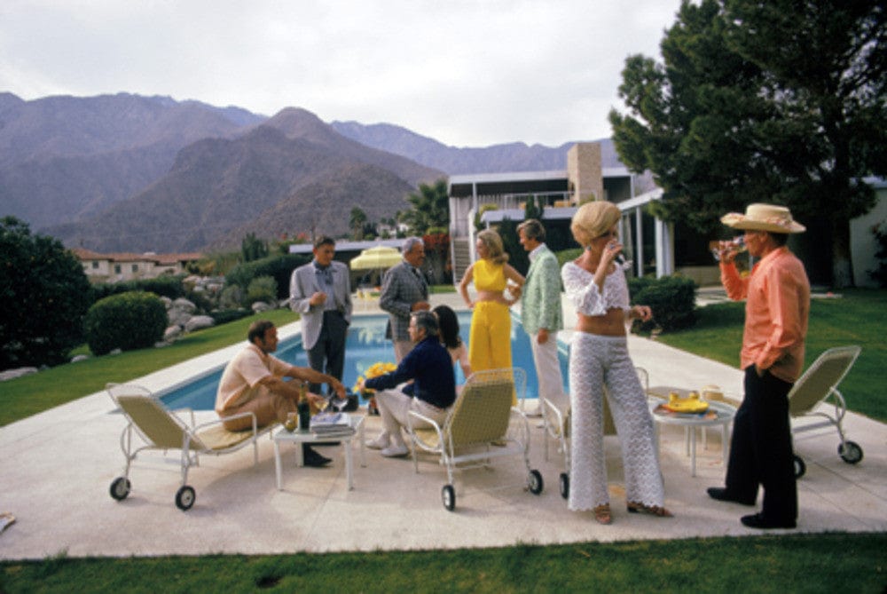 slim aarons poolside. 1