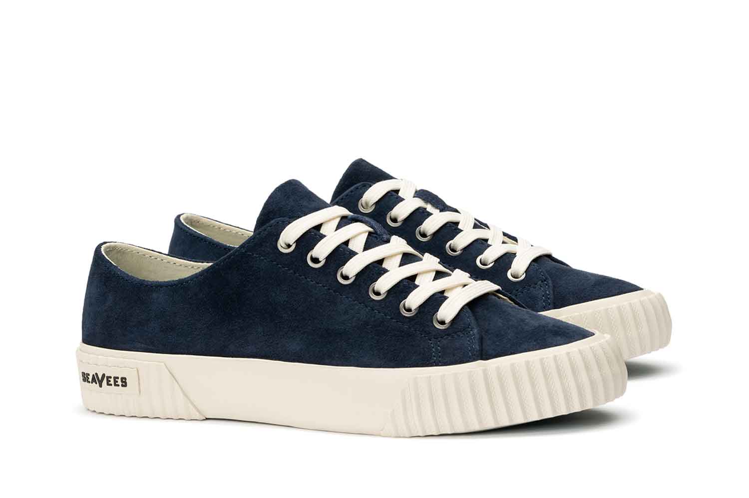 Navy Suede Darby Sneaker | Womens 