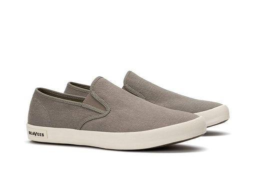 gray suede slip on sneakers