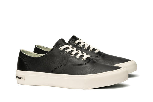 mens casual leather sneakers