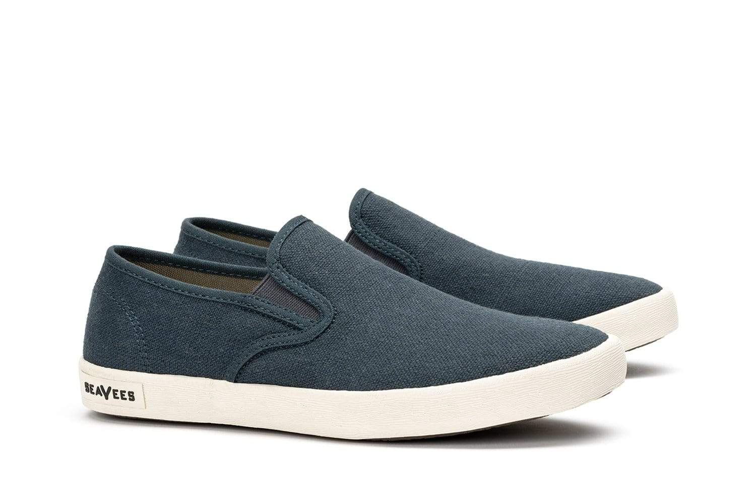 womens navy blue slip on shoes