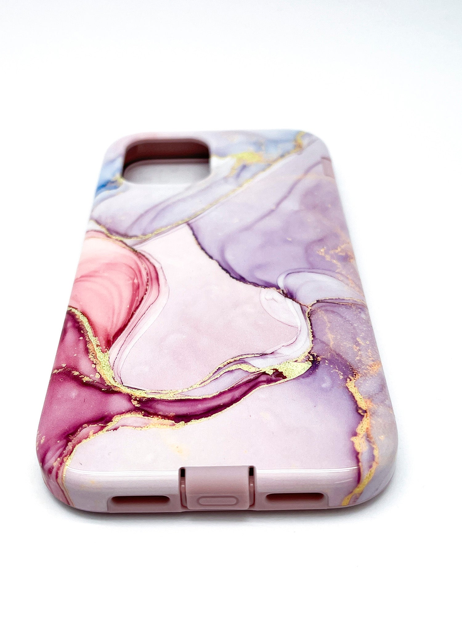 Marble Pink iPhone 12 Case