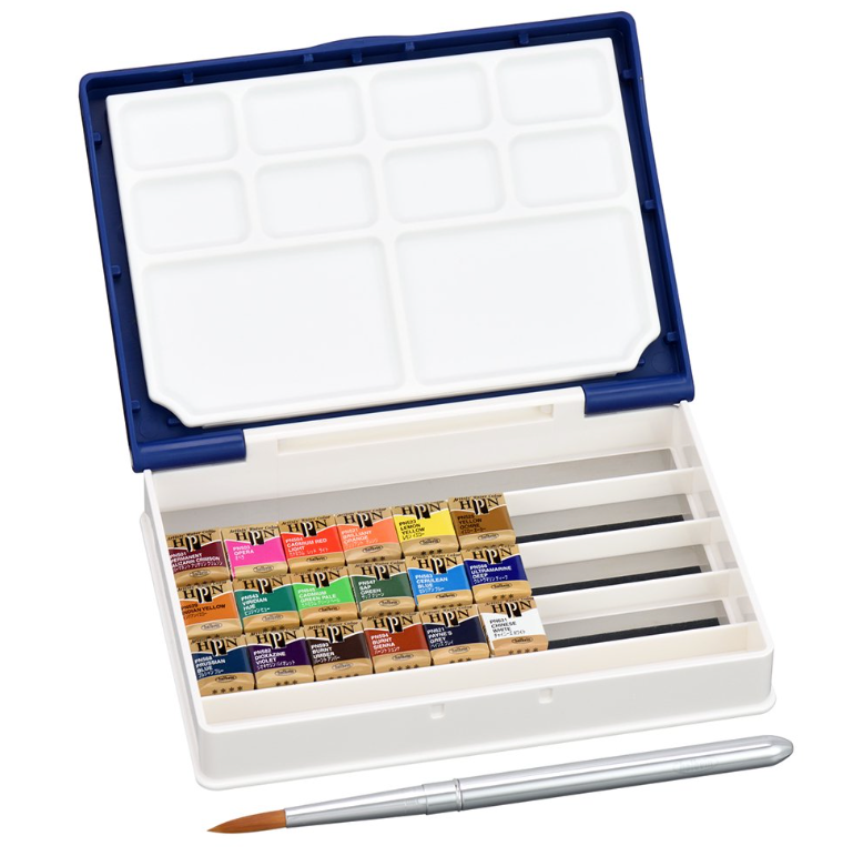 Holbein Solid Watercolors Artists' Pan Colors PN699 48 Colors All