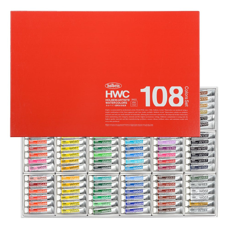 Holbein Opaque watercolors (gouache) 15ml G731 84 color set – Art Supplies  Japan