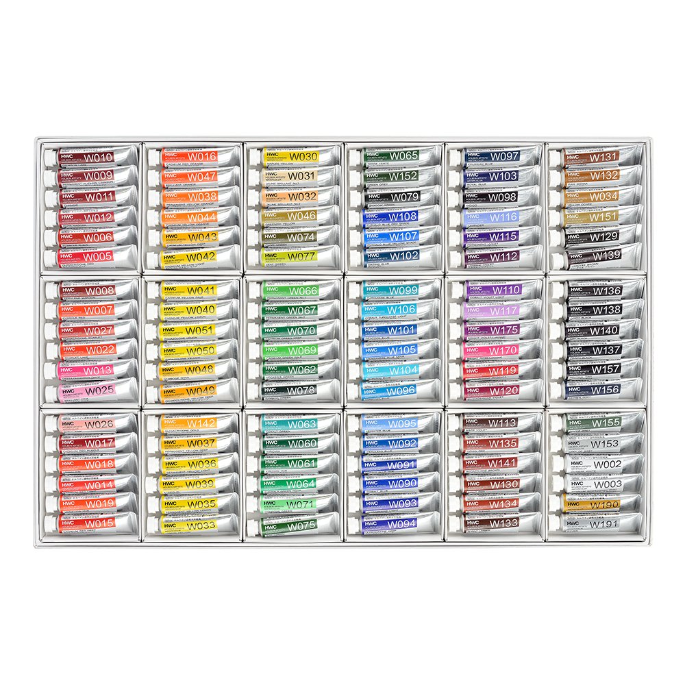 W&N Professional Watercolor 109 color set – Art Supplies Japan