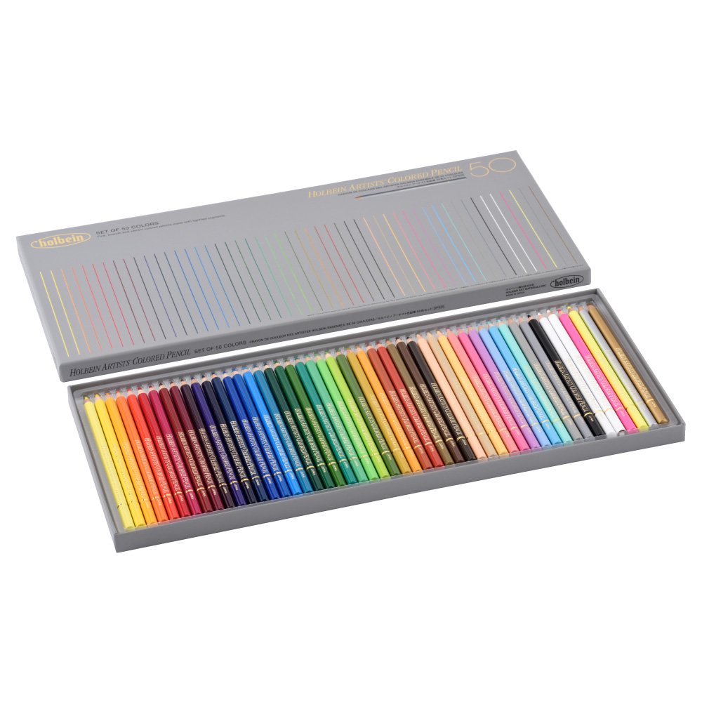 Holbein color pencil 150 colors set wooden box - Discovery Japan Mall