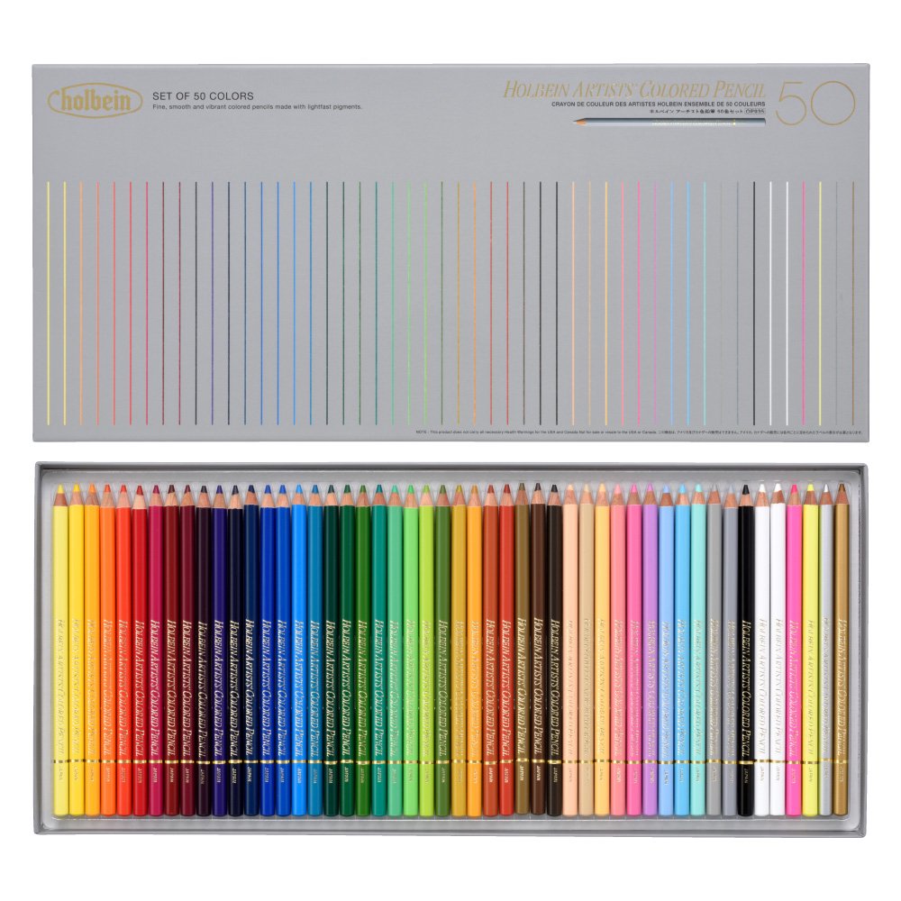 Holbein color pencil 150 colors set wooden box - Discovery Japan Mall