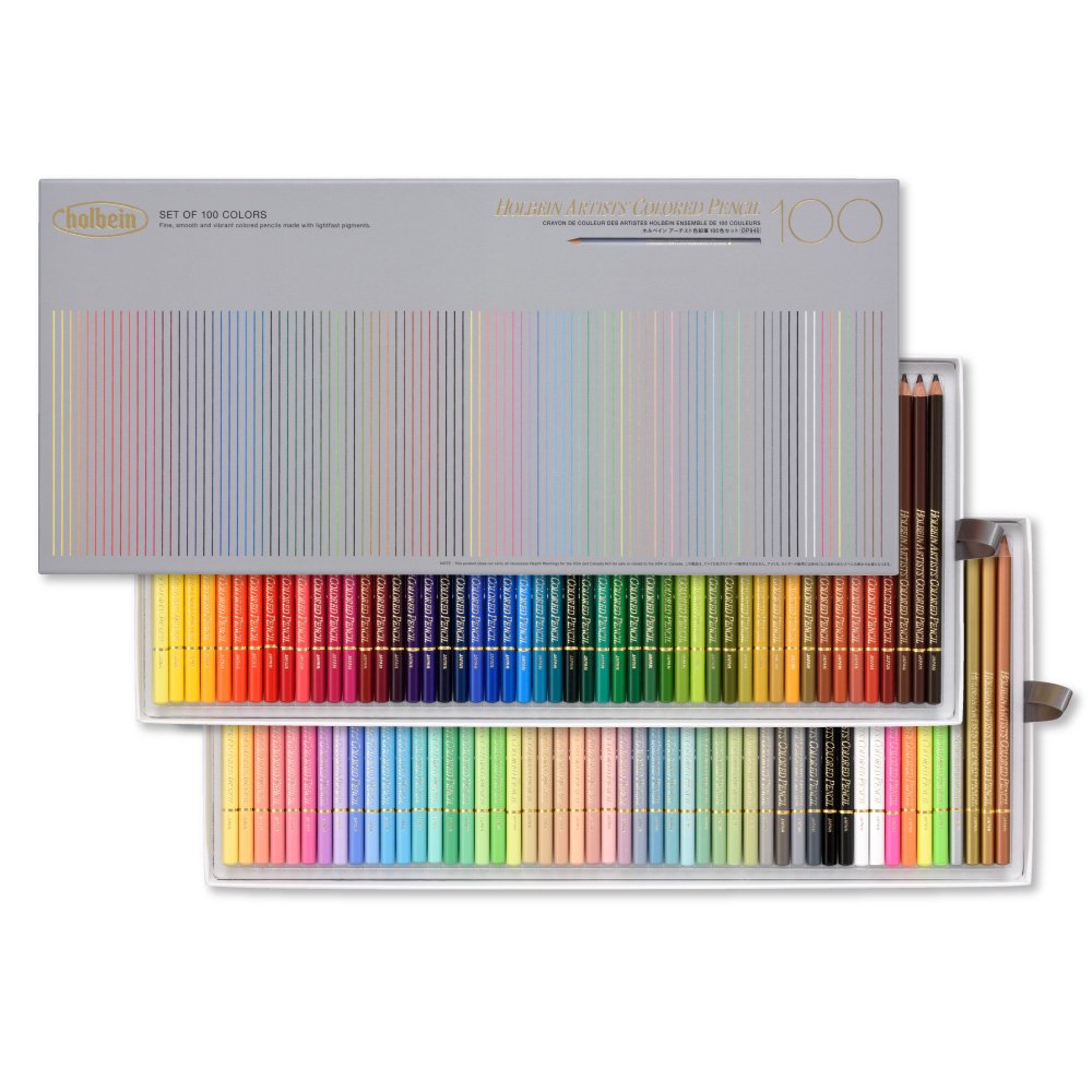 Holbein Artist Colored Pencil 150 Colors Op945 : Pencil Colors Professional  : Arts, Crafts & Sewing 