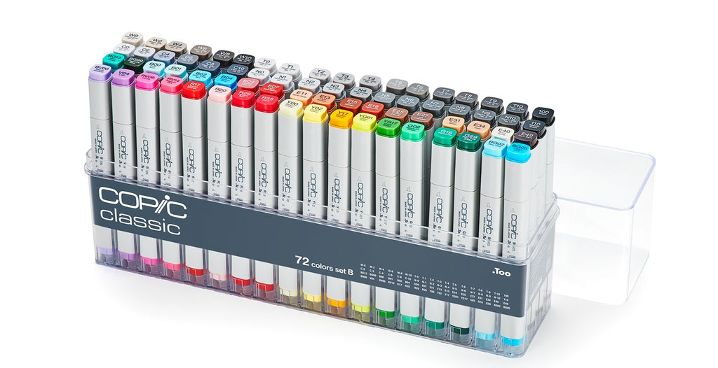 Copic Sketch Basic 72-Color Set