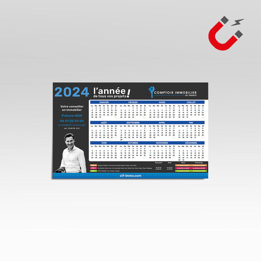 Calendrier 2024 - Magnetic – CIF-Market