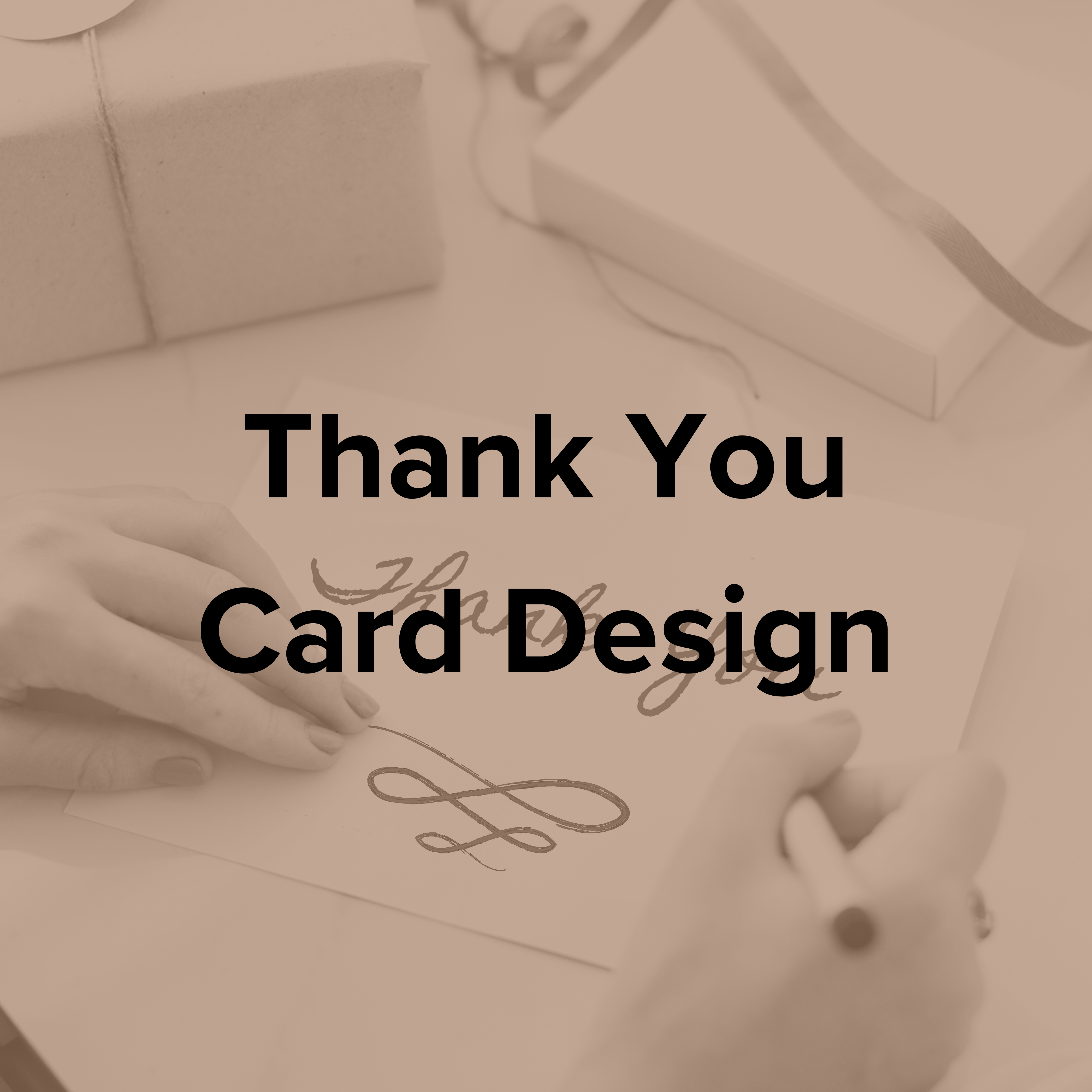 Thank you Card Design