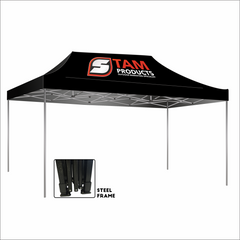 Branded large gazebo