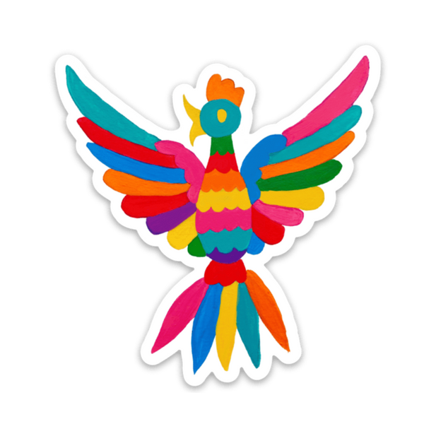 Otomi Bird Sticker – Cultura Campaign