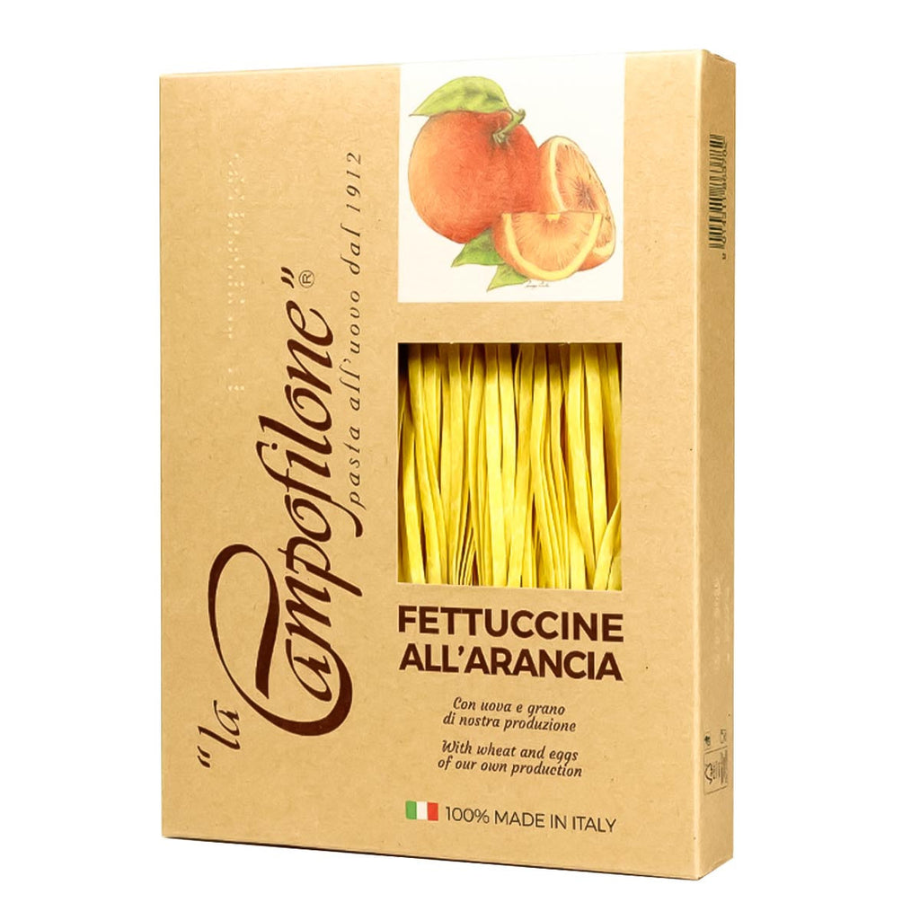 Fettuccine Egg Pasta with Orange by La Campofilone,  oz (250 g)