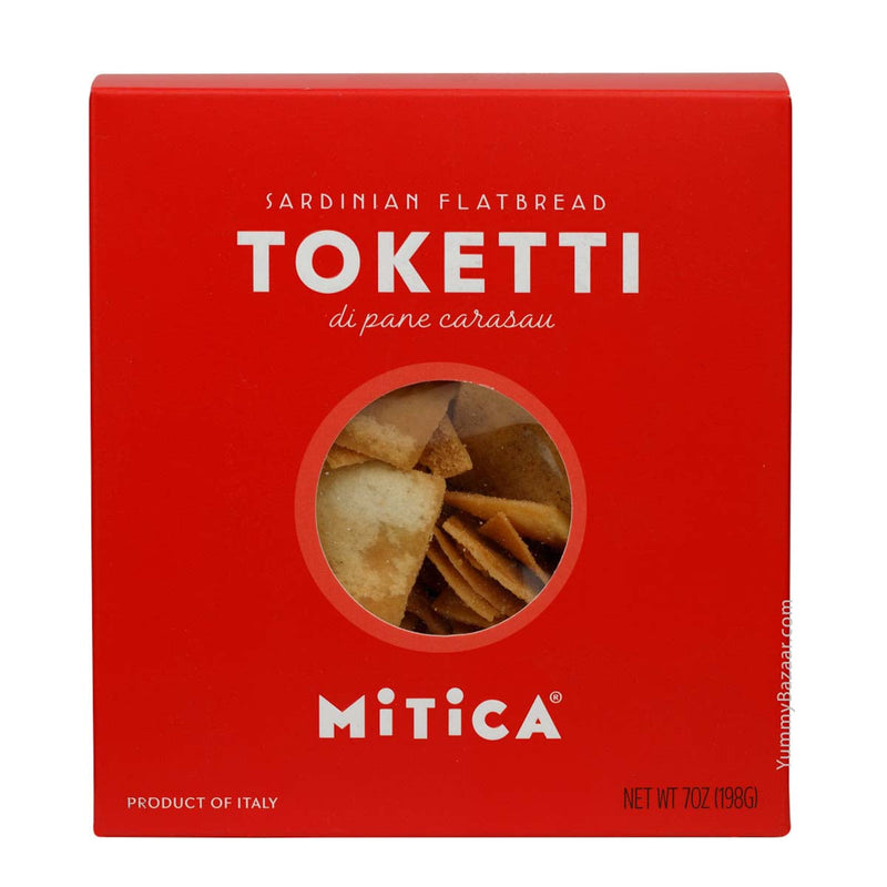 Toketti di Pane Carasau Sardinian Flatbread by Mitica, 7 oz (198 g)