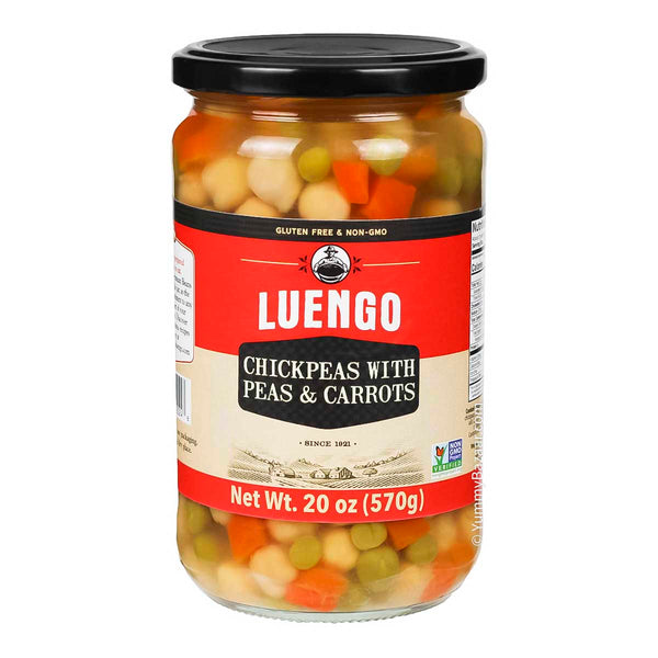 Garbanzo sin sal cocido Luengo 570 g