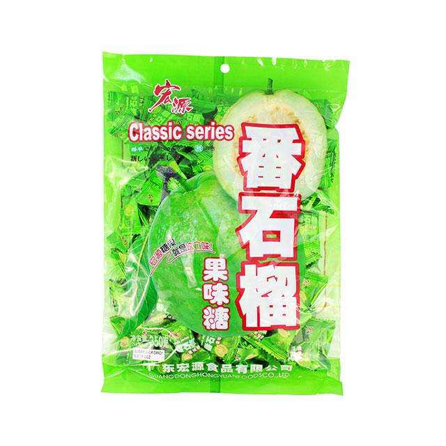 Guava Hard Candy By Hongyuan 12 3 Oz 350 G Yummy Bazaar