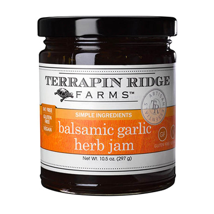 Terrapin Ridge Farms Balsamic Garlic Herb Jam, 10.5 oz (297 g)