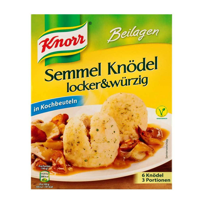 Knorr Bread Dumplings, Semmel Knodel, 6 pcs, 7 oz | Yummy Bazaar